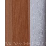 фото Дверь межкомнатная остеклённая ламинированное Антик 200х70 см цвет итальянский орех