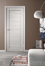фото Дверь межкомнатная Дюплекс 2000x800 мм, цвет белёный дуб