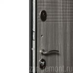 фото Дверь входная металлическая Гарда Муар 860 мм, правая, цвет венге тобакко