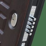 фото Дверь входная металлическая Сенатор 12 см, 860 мм, левая, цвет зеркало венге