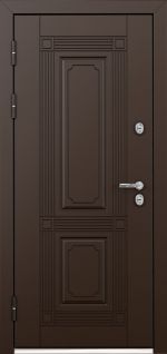 фото Дверь металлическая Термо С-2 РР, 880 мм, левая, цвет грецкий орех