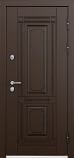 фото Дверь металлическая Термо С-2 РР, 880 мм, правая, цвет грецкий орех