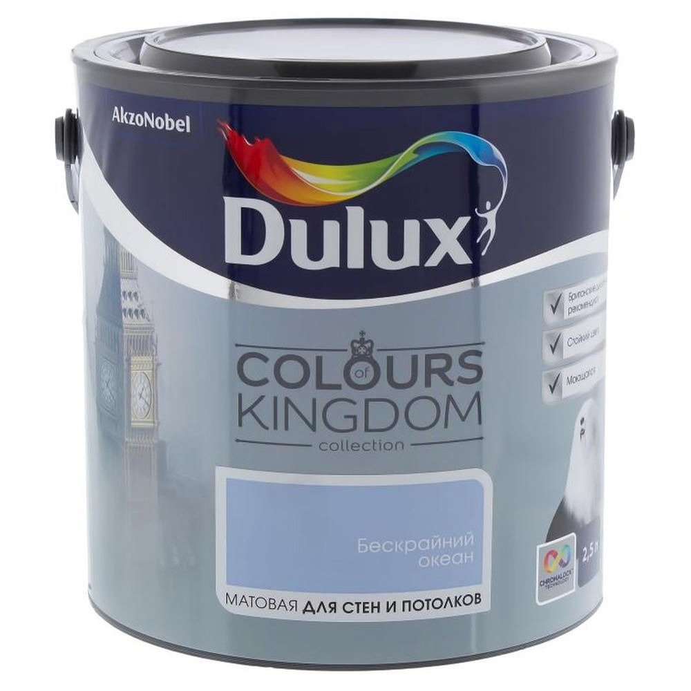 краска для интерьера dulux